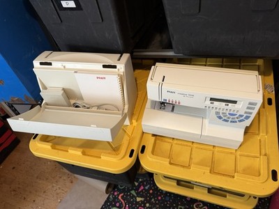 Pfaff Creative 7510 Embroidery Sewing Machine Working - Beautiful Complete