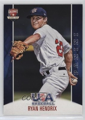 2015 Panini USA Baseball Box Set Collegiate National Team Ryan Hendrix #13 0j9e