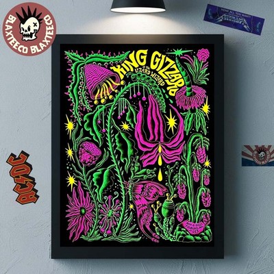 King Gizzard And The Lizard Wizard Tilburg North Carolina 2025 Event Poster On N