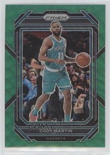 2022-23 Panini Prizm Green Wave Prizm Cody Martin #156 11es