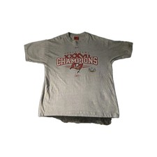 Tampa Bay Buccaneers Super Bowl XXXVII Champions NFL Gray T-Shirt Vintage Style