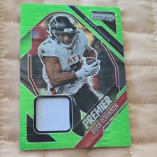 Bijan Robinson Atlanta Falcons 2023 Panini Prizm Premier Neon Green PJY-BIR