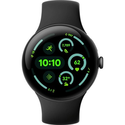 Google Pixel Watch 3 Smartwatch Obsidian (150 185 mm, 165 215 mm)