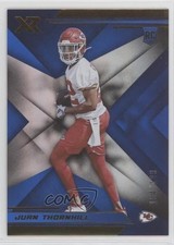 2019 Panini XR Rookies Blue 154/199 Juan Thornhill #185 3d6
