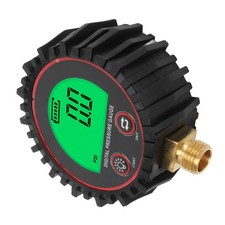 Auto 1/4 Inch Digital Pressure Gauge 4 Units Switchable Bright Visibility