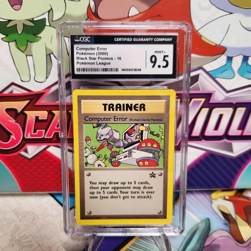 Computer Error graded CGC 9.5 for sale on eBay