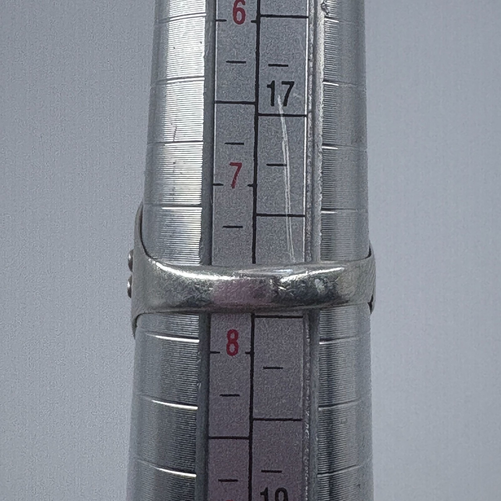 Larimar & Topaz Scroll Design Statement Ring VTG … - image 9