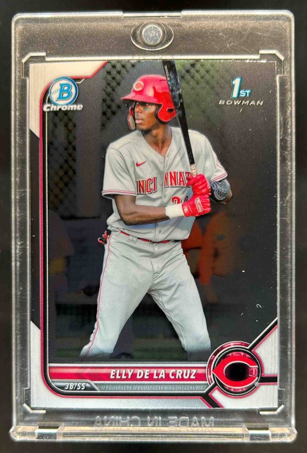 2022 Bowman Elly De La Cruz Chrome 1st #BCP-50 Reds