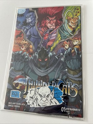 THUNDERCATS  # 1 Exclusive Cover LTD/600 W/COA SIGNED & REMARQUED PANTHRO
