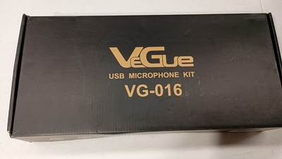 USB VeGue Microphone Kit Condenser Computer PC Recording Mic Kit VG016 for Game,