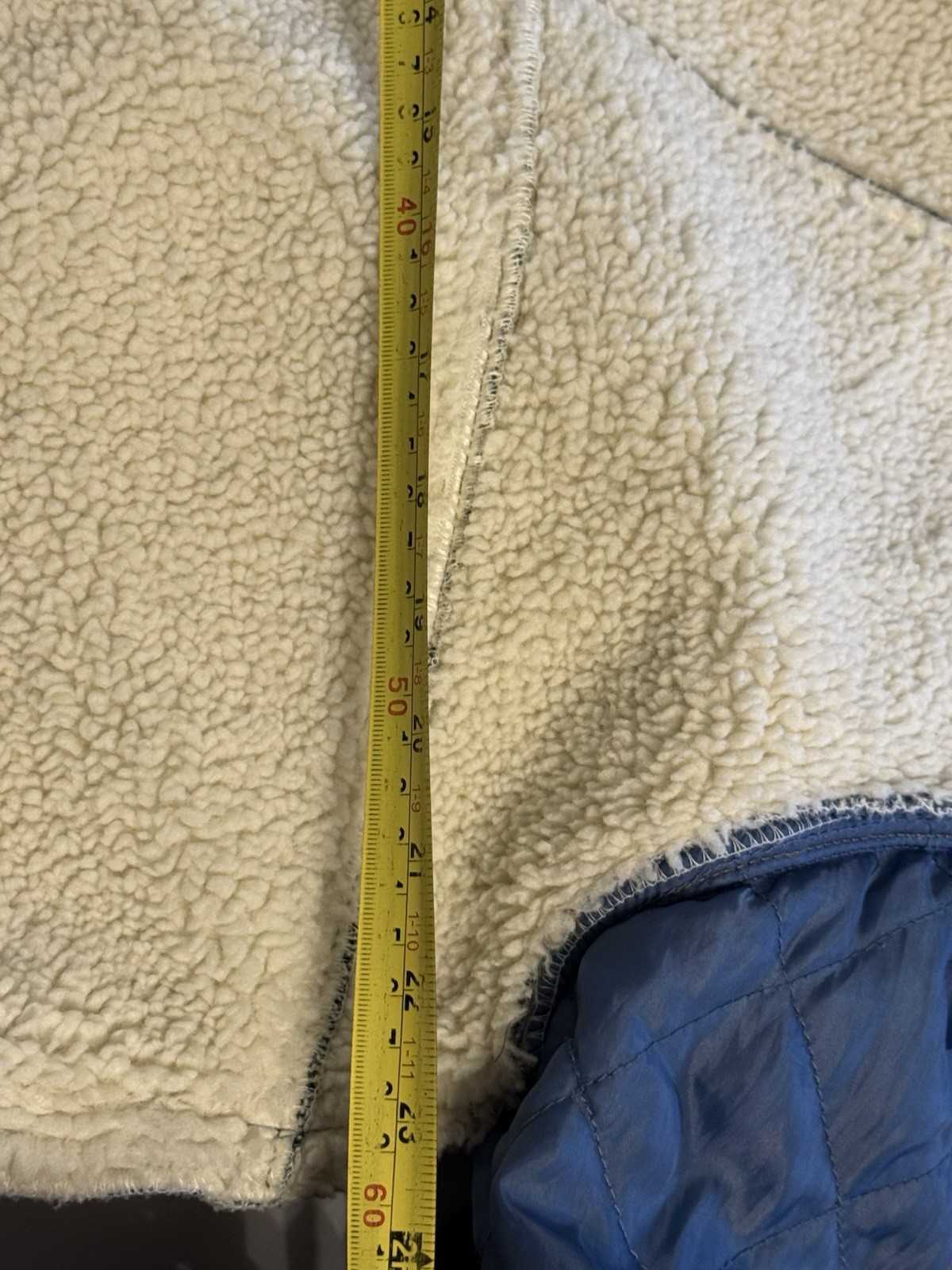 Mango OVERSIZED SHEARLING-EFFECT JACKET-small Siz… - image 9