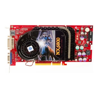 Graphics Card MSI NVIDIA GEFORCE 6800 128MB NX6800-TD128 AGP | eBay