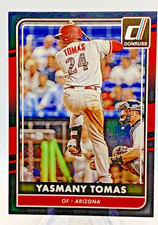 2016 Donruss Baseball Yasmany Tomas #157 Black Border