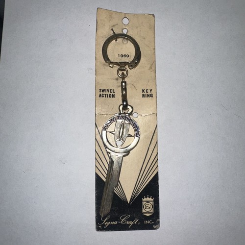 NOS Vintage New 1969 Signa-Craft Olds Mobile Key Blank - Bild 1 von 3