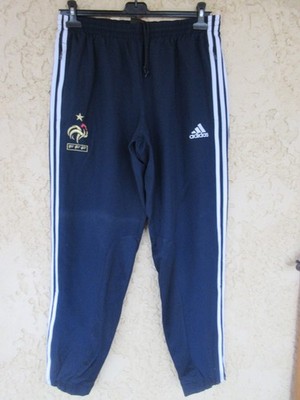 Hose Team Frankreich Fußball FFF 2007 2008 ADIDAS Vintage Pant 180 L