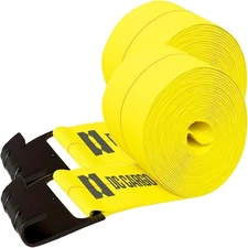 DC Cargo Mall Truck Straps, 4 inch X 30' Straps for Flatbed Trailer Heavy Duty T