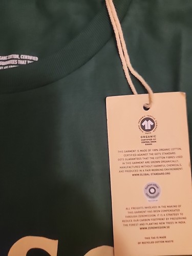 Neu Jameson Irish Whisky Taste Responsibly grünes kurzärmliges T-Shirt Large - Bild 4 von 6
