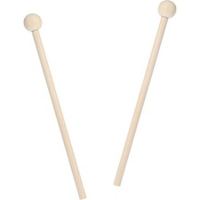 Wooden Xylophone Mallets Drum Sticks for Chime Wood Block Glockenspiel Bells