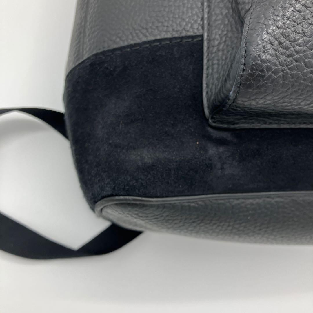 COACH Atari Collaboration Leather Backpack Black … - image 8