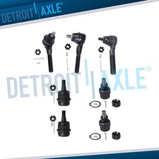 Front Tie Rods Ball Joints Kit For 1991 - 1998 Jeep Wrangler Tj Grand Cherokee