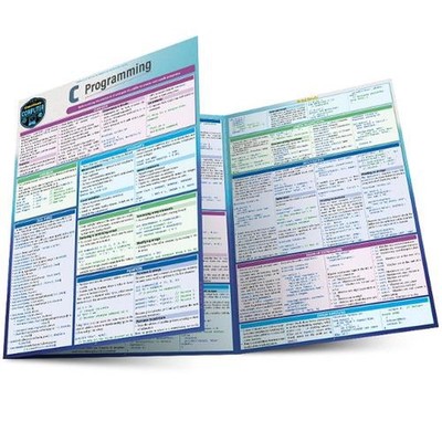 C Programming Language: A Quickstudy Laminated Reference Guide by Robin Nixon Pa