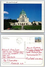 St. Joseph s Oratory Montreal Quebec Canada Vintage Postcard 1989