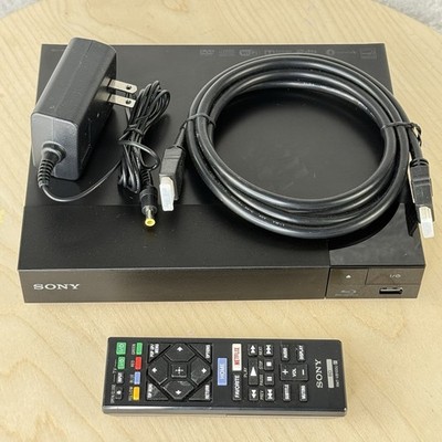 Sony BDP-S3500 Blu-ray DVD CD Player OEM Remote HDMI Wi-Fi Tested