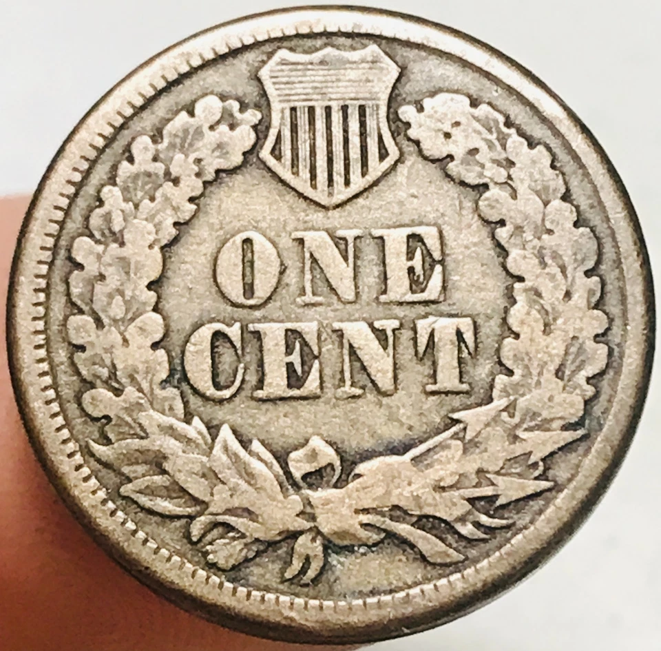 1861 Indian Head Cent Penny CN 1C Ungraded Civil War Date US Coin CC28271 - Image 2 of 4