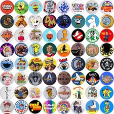 Kids - Retro - ReMastered, TV, FILMS, 50mm Badges, 50mm Fridge Magnets