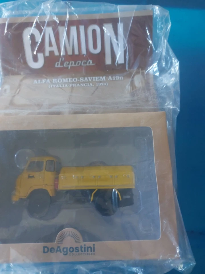 Camion D'epoca De Agostini Alfa Romeo SAVIEM A 19 n ( Italia Francia 1974) - Immagine 3 di 4