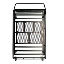 1:10 Metal Roof Luggage Rack & Light For Traxxas TRX4 Ford Bronco Axial SCX10