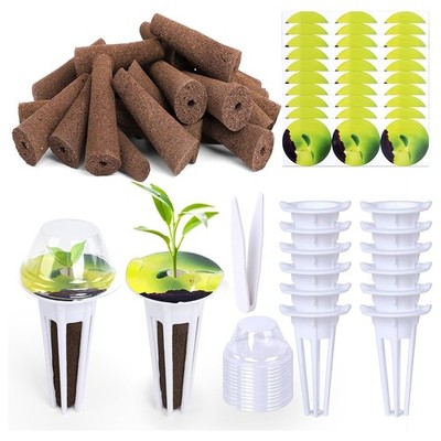 79 PCS Hydroponic Indoor Seed Pods Growing System Kit For Aerogarden & Other