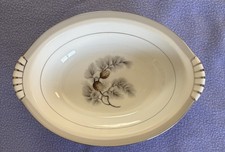 Kent China - Silver Pine Serving Dish