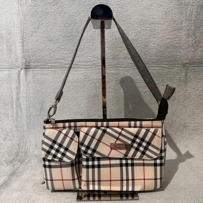 バッグ Vintage Burberry Check Accessory Pouch s-l400.jpg