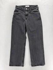 Abercrombie  Fitch 90s Relaxed Jeans Womens 29/8S Gray Curve Love High Rise