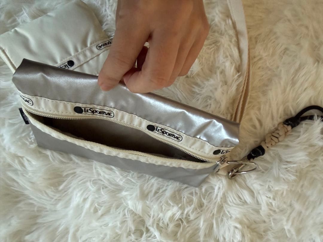 LeSportsac×Ameri Multi Pouch AmeriRespo triple po… - image 3