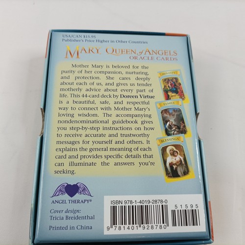 Hay House - Mary Queen Of Angels By Doreen Virtue 44 Card Deck & Guidebook - Picture 5 of 13