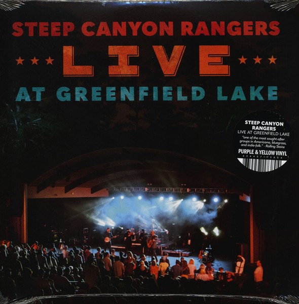 Steep Canyon Rangers - Live At Greenfield Lake (2-LP, Colored Vinyl) - Vinyl ...-image