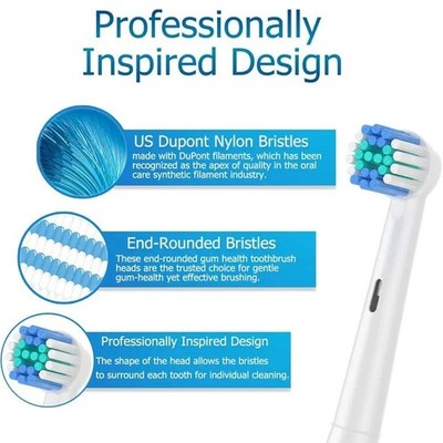 Ersatz-Zahnbürstenköpfe für Oral-B iO 3/4/5/6/7/8/9/10er 8er Pack