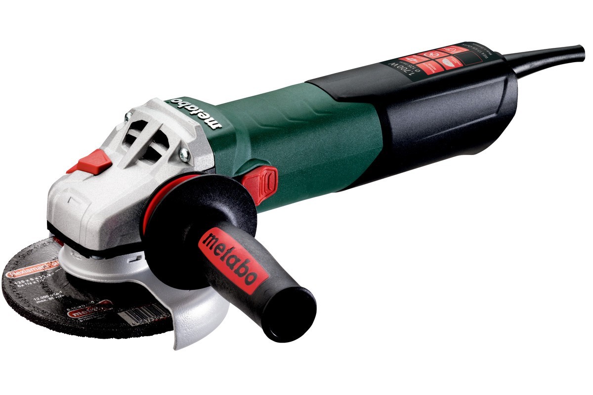 Metabo WEA 17-125 Quick Angle grinder, 240v, 1700W, 125mm 5in. Dia. - 600534380