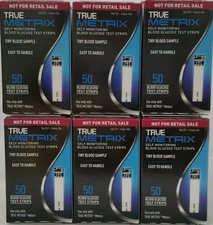 True Metrix Blood Glucose Test Strips 300 CT: Exp 2027 - New & Free Shipping