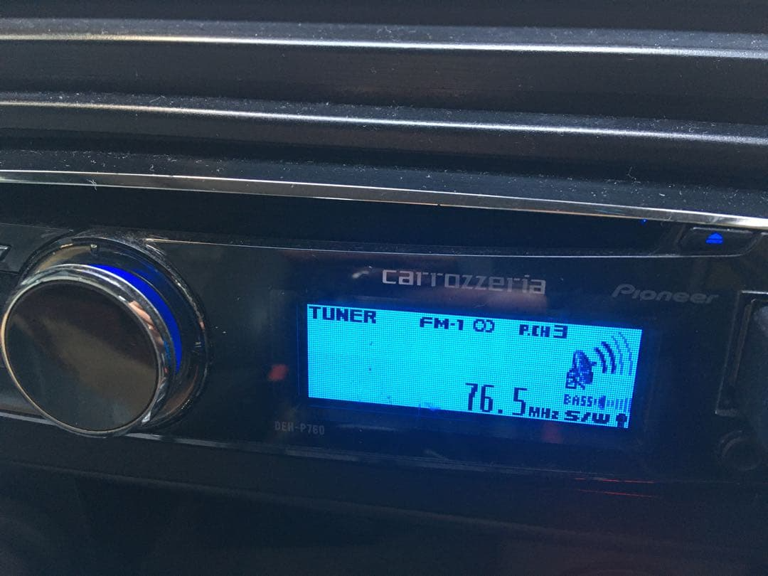 Pioneer Carrozzeria DEH-P760 Car Audio 1DIN CD Player XNJP Tested