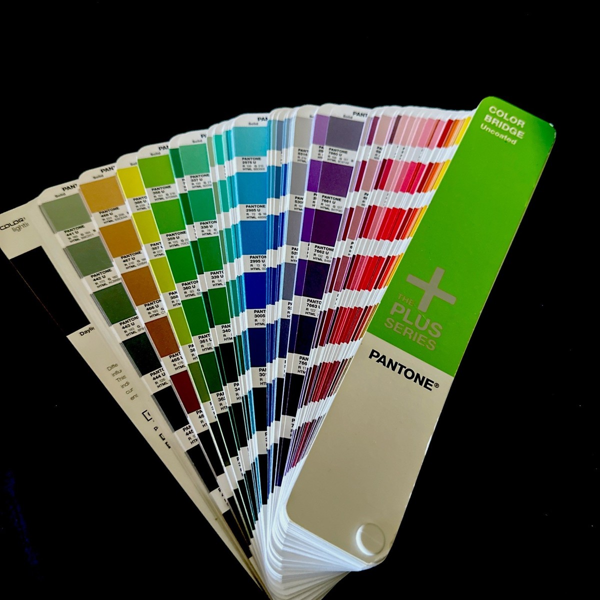 Pantone Plus Series Color Bridge Guide UNCOATED Solid Colors