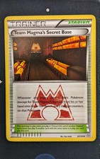 Team Magma's Secret Base 32/34 Pokemon Card XY Double Crisis Pokemon TCG
