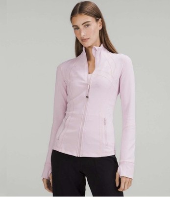 Lululemon Define Full Zip Jacket *Luon Pink Peony Size women s 6 RARE Colorway