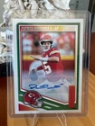 2025 Panini Score PATRICK MAHOMES **AUTO** Chiefs