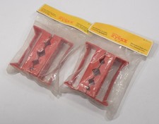 2x2 ROHRBACKEN für Zyliss Swiss 4X1=1 Schraubstock Spanngerät Ersatzbacken 4in1