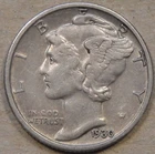 1930-S Mercury Dime XF/AU as Pictured L3