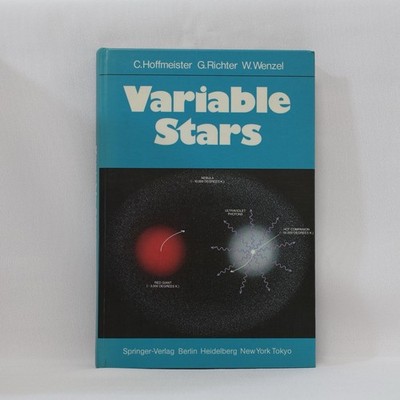 Variable Stars Hoffmeister Richter Wenzel Springer 1985 Astrophysics Book