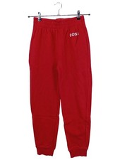 HUGO BOSS Sweathose Damen Hose Gr. DE 34 rot Casual-Look